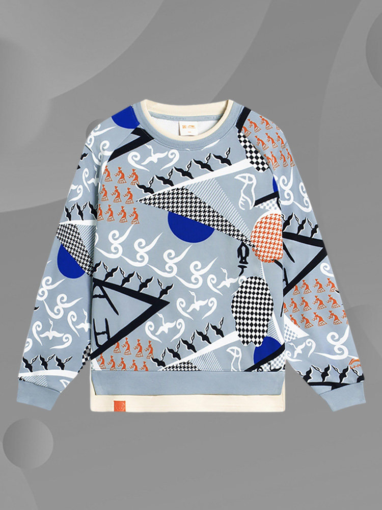 Lining/李宁正品国家图书馆系列男童长袖宽松春季运动卫衣YWDS371,童装/婴儿装/亲子装,卫衣/绒衫,淘宝优惠券,粉丝福利购,淘宝优惠卷