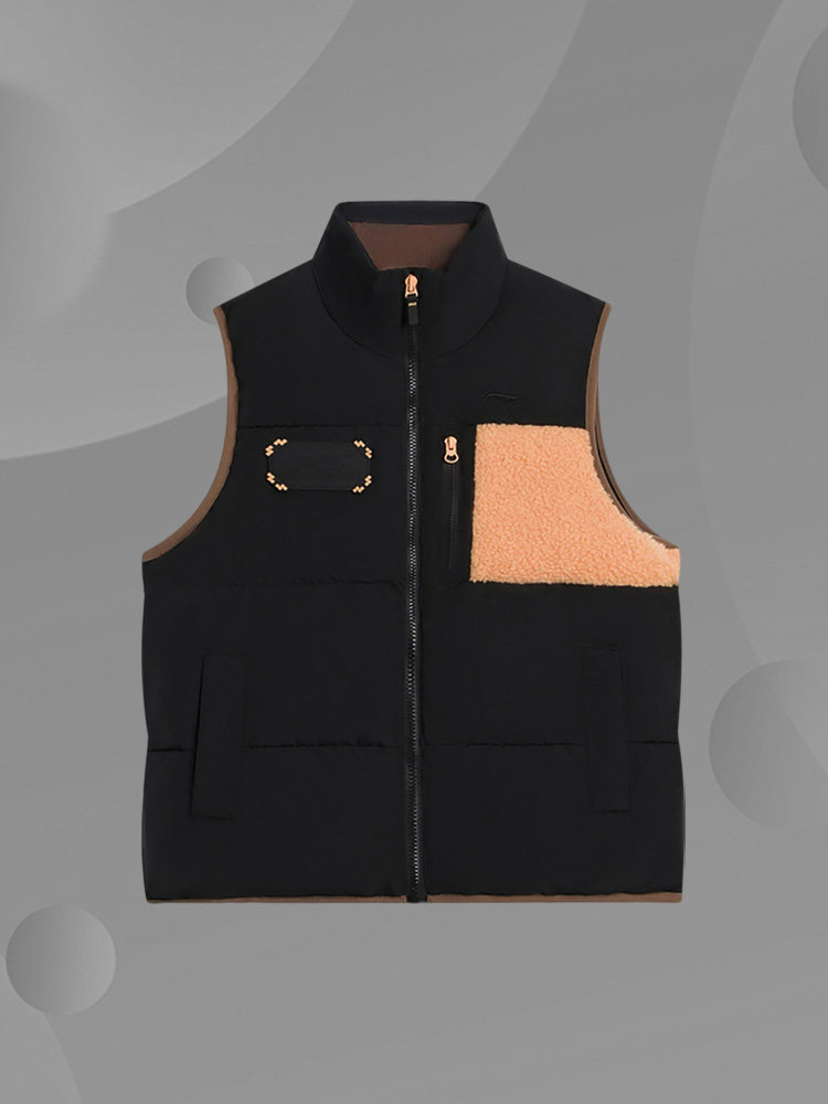 Lining/李宁正品羽绒马甲男大童背心运动生活系列宽松马甲YMRS011,童装/婴儿装/亲子装,马甲,淘宝优惠券,粉丝福利购,淘宝优惠卷