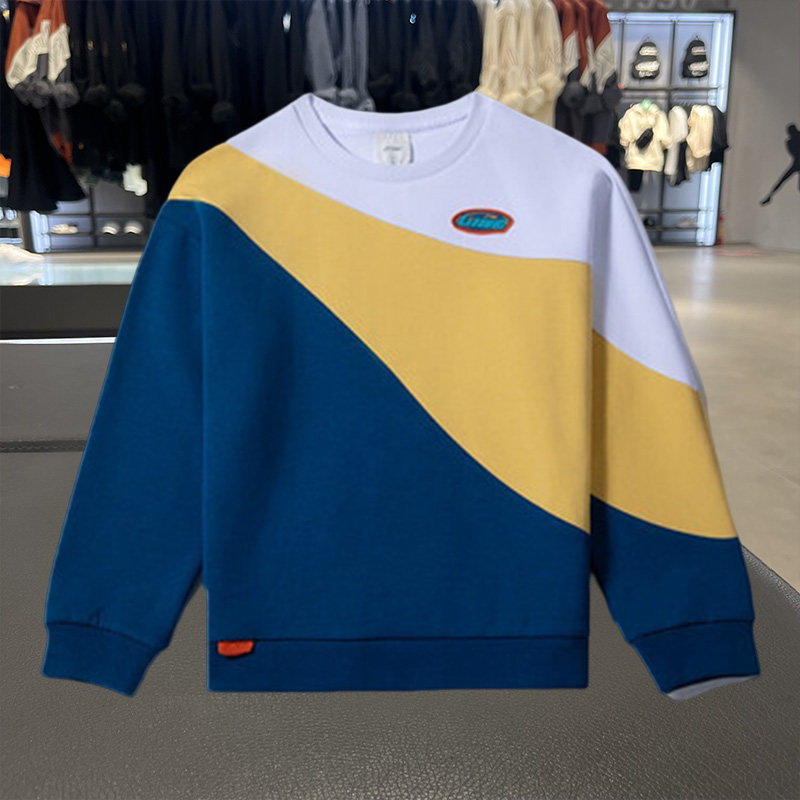 李宁童装男童上衣秋季新款圆领长袖套头卫衣春秋洋气YWDR319,童装/婴儿装/亲子装,卫衣/绒衫,淘宝优惠券,粉丝福利购,淘宝优惠卷