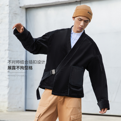 中国李宁成龙联名功夫系列外套男士2022新款休闲装运动服AFDR825