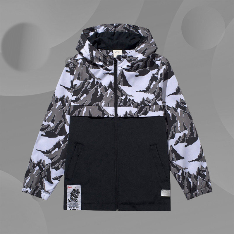 李宁童装风衣新款男中大童防水双层连帽薄外套 YFDQ011,童装/婴儿装/亲子装,普通外套,淘宝优惠券,粉丝福利购,淘宝优惠卷