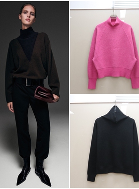 北欧风CS 女款 高领羊毛针织衫合集 F012