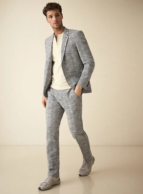 英伦简约RS 男款  半拉链圆领短袖针织衫 C884