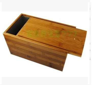 竹制大号腰部艾灸盒 腹背艾条温灸盒艾绒箱 熏灸器具随身灸针灸箱