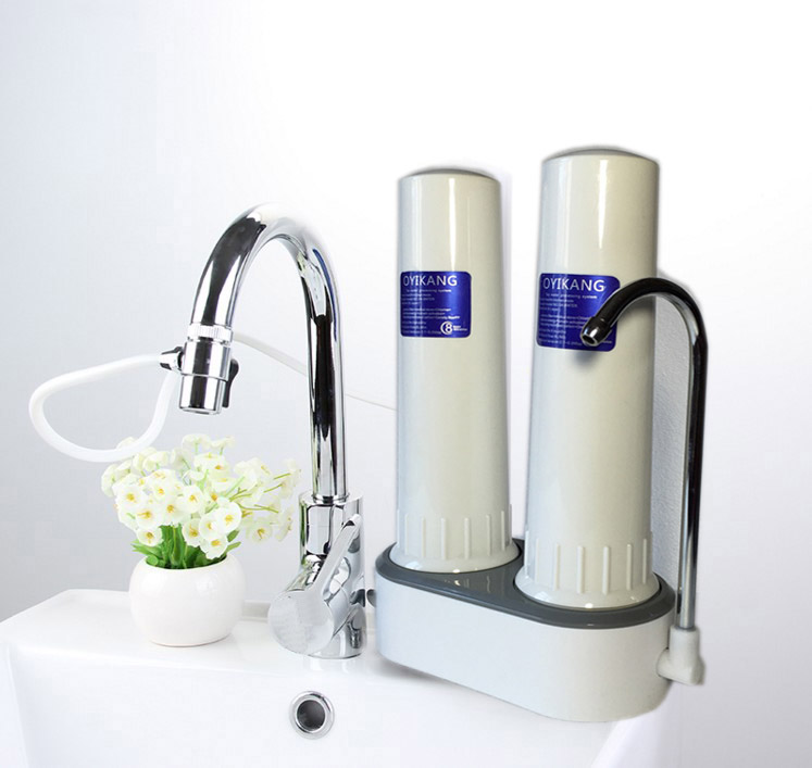 欧益康水龙头净水器直饮台式过滤器家用厨房陶瓷滤芯可以清洗