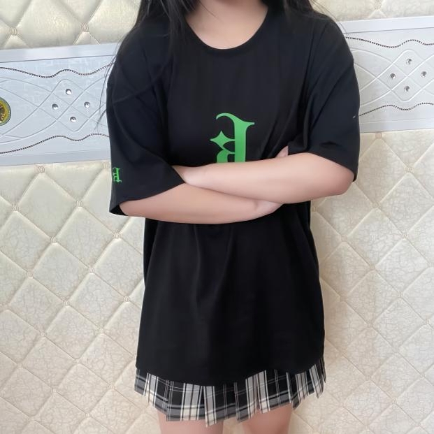 新款夏季国潮美式上衣短袖t恤女