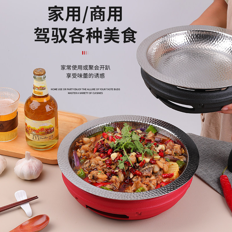 2025新款干锅浅汤锅龙虾盘