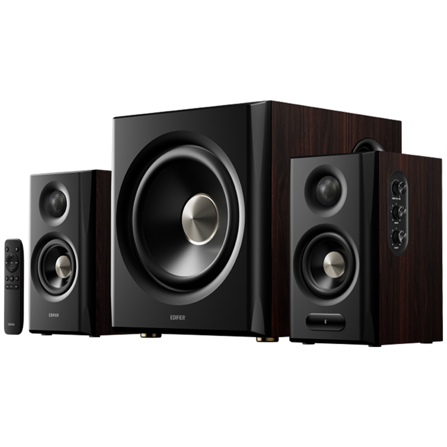 漫步者S201MKII无线蓝牙有源2.1音箱电脑电视HIFI大音量音响