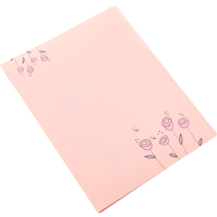 4个装树德文件夹A4单双强力分类夹子资料夹插页多层功能夹硬壳收纳盒学生用板夹文件架收纳册桌办公用品文具