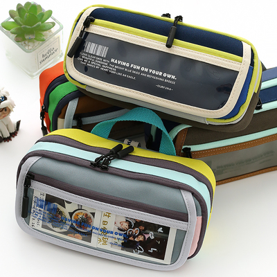 2025年新款多巴胺9层大容量笔袋