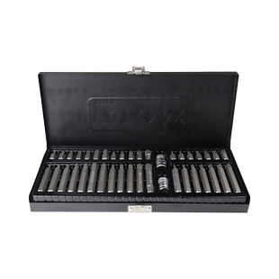 YATO 旋具头组套10mm3/8英寸S2气动电动六角柄电钻批头套装