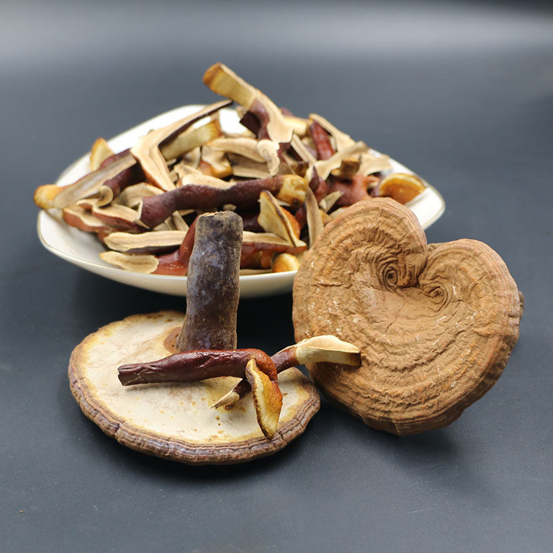 东北长白山灵芝片林芝野生灵芝切片赤灵芝片泡水灵芝茶200克包邮