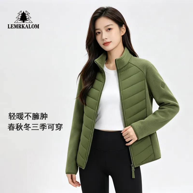 新款秋冬季羊毛情侣排骨衣男休闲运动户外保暖抓绒衣女款轻薄修身