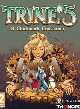 PS4 PS5 认证 不认证 三位一体5 发条阴谋Trine 5游戏 数字下载版