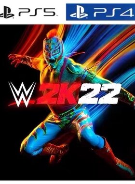 PS4/PS5 可认证/不认证 WWE2K22美国职业摔跤联盟22 英文 数字版