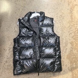 JORDAN男子立领保暖亮面运动休闲羽绒马甲FV7274 222 010