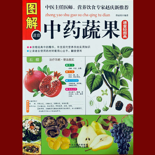 使用药材时速查应手翻阅便利 图解中药蔬果速查轻图典 正版 中药医师营养学家赵庆新推荐 现货