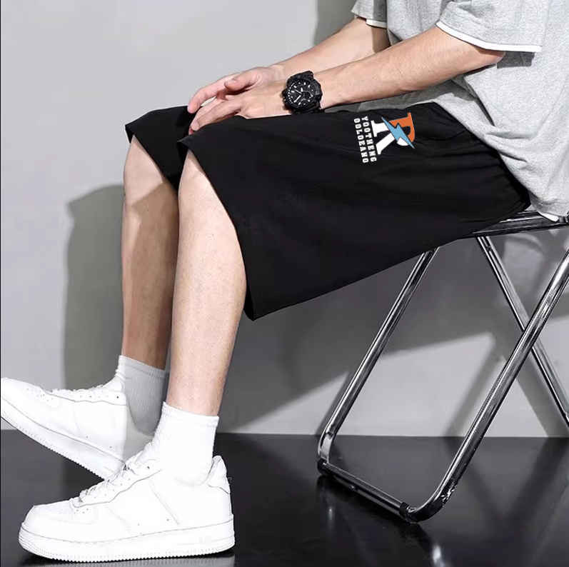 专柜夏季百搭薄款速干冰丝纯色篮球运动短裤男宽松ins男士五分裤,男装,短裤,淘宝优惠券,粉丝福利购,淘宝优惠卷