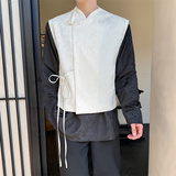 新中式提花马甲P95，男装背心/马甲，星座1009（原B233）