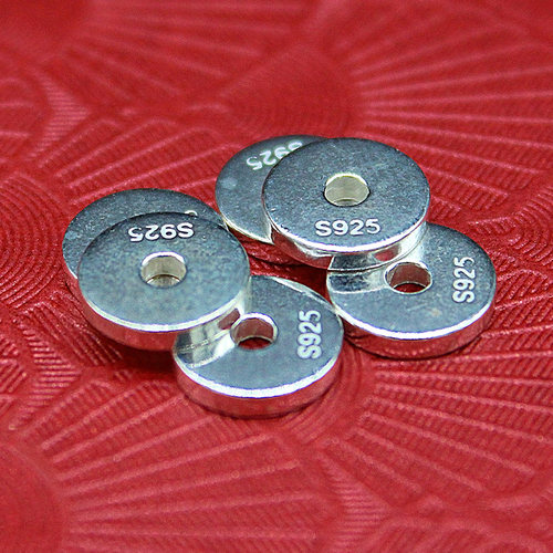 diy泊雅丽素面垫片金刚菩提子