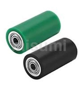 替代米思米C-RORGA25-20/30/40/50经济型 聚氨酯包胶滚轮 带轴承