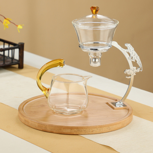 创意新款懒人磁吸半自动茶具套装家用功夫茶具泡茶壶泡茶神器正品