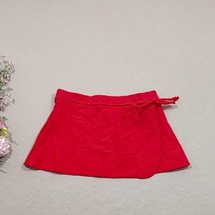 F618外贸原单高品质时尚 红色女童比基尼外搭裙沙滩外罩裙特价