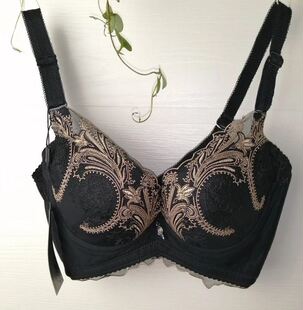 NY135聚拢内衣女胸罩调整文胸有钢圈上薄下厚蕾丝边70A/B 75A/B