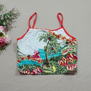 比基尼泳衣瑕疵特价 花色小背心少女款 F618外贸原单高品质时尚