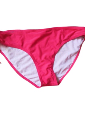 F534欧美大牌高品质时尚玫红色包臀性感女士比基尼泳裤3XL码