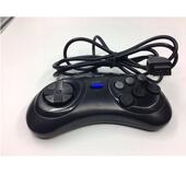 老式 电视世嘉游戏机手柄MD2代MD3代主机手把牛角连发手柄