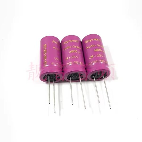 25V6800UF Rnyrexm金字 发烧音频滤波 电解电容 6800UF25V 18X35