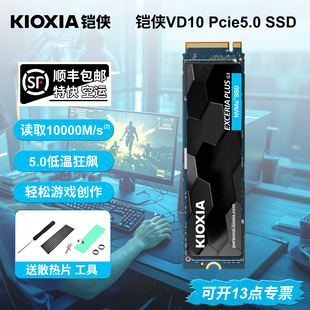 2280 2T游戏办公SSD电竞SD10电脑M.2 铠侠VD10 Pcie5.0固态硬盘1T