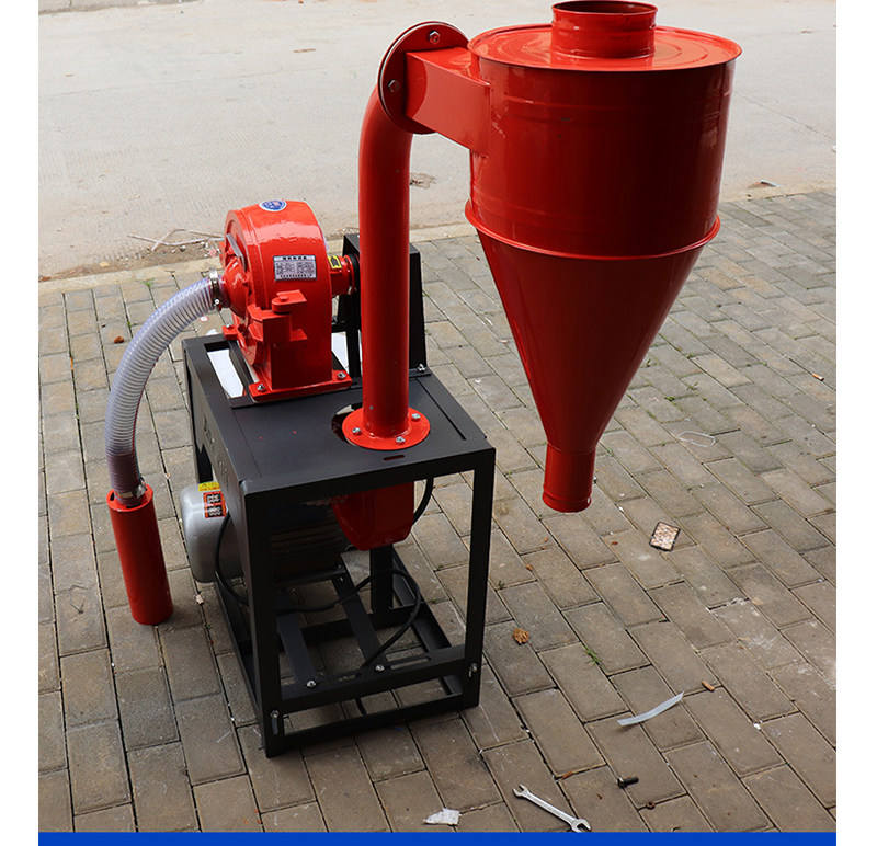 品自吸玉米粉碎机饲料粉碎机打粉机磨面机小型养殖家用两相三相促