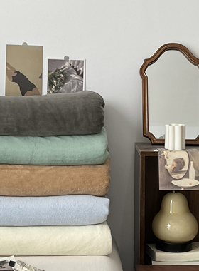 加厚牛奶绒被套双人冬天珊瑚绒冬季双面绒法兰绒单人单件保暖被罩