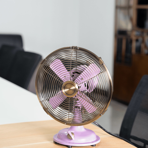 SUNKO8寸复古机械全金属机身小型台扇【官方正品】