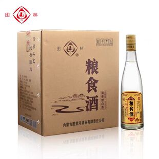 固态发酵图里河纯粮酒38度*6瓶图林原浆白酒
