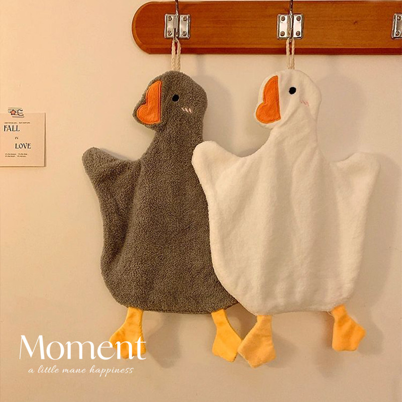 家用可爱大鹅擦手巾可挂式卫生间儿童毛巾全棉厨房抹布吸水不掉毛,家庭/个人清洁工具,厨房擦手巾,淘宝优惠券,粉丝福利购,淘宝优惠卷