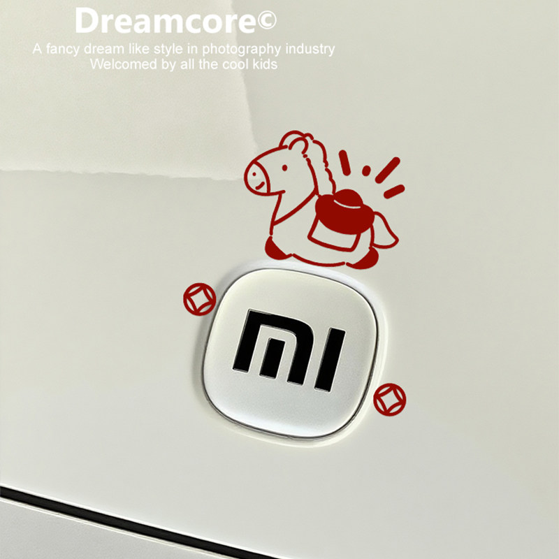 马上行小米su7车标贴新年装饰车标贴纸卡通汽车油箱盖创意车贴,汽车用品/电子/清洗/改装,汽车装饰贴/反光贴,淘宝优惠券,粉丝福利购,淘宝优惠卷