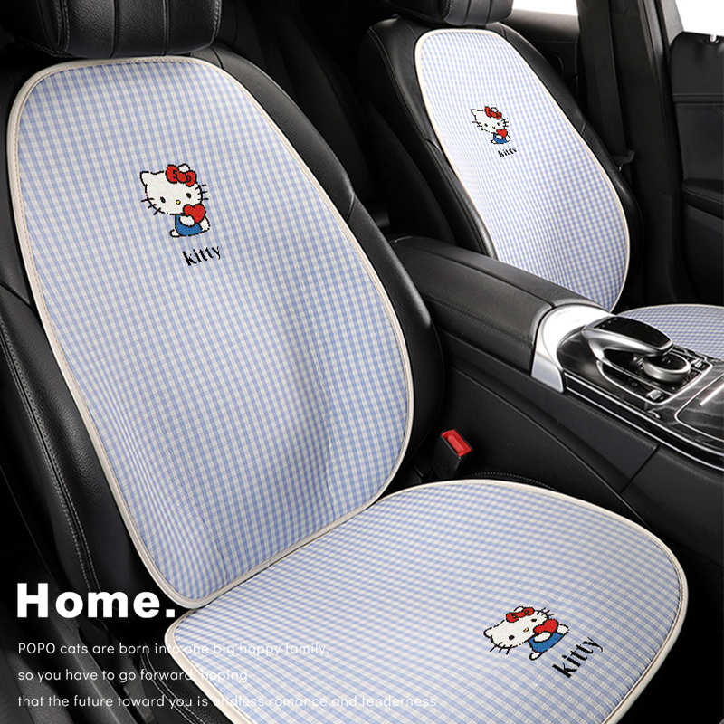 卡通汽车坐垫四季通用高级感靠背