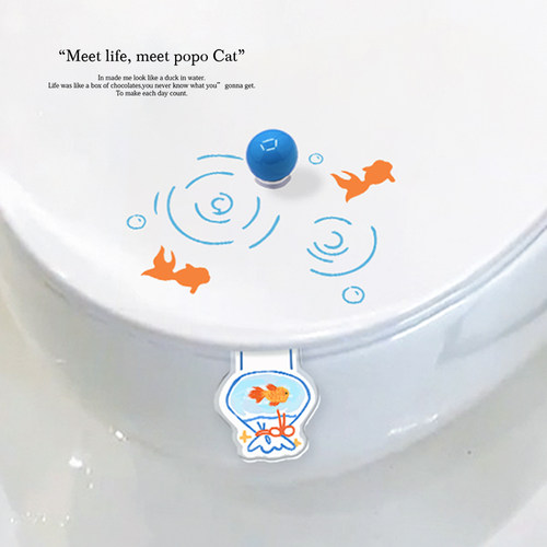 创意坐便马桶提盖器不脏手马桶贴