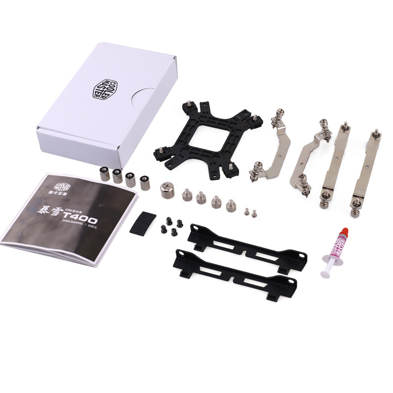 酷冷至尊暴雪t400i t400 amd am4 英特尔 风扇扣具1155 1366 2011