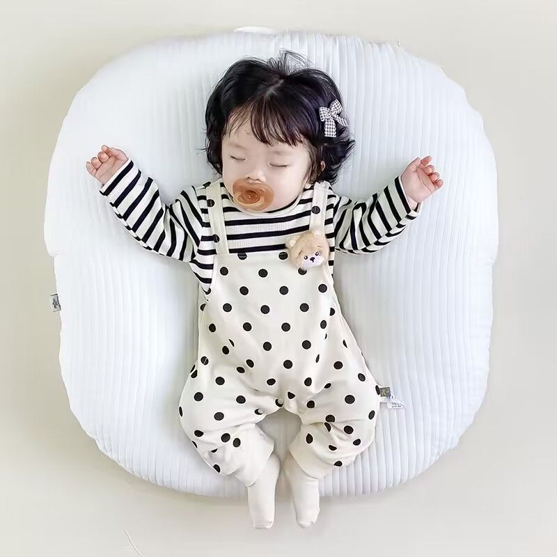 韩版女宝宝春秋装连体哈衣服婴幼儿公主网红超萌洋气长袖外出爬服