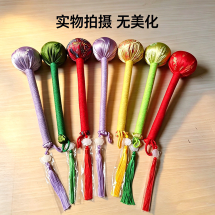 新年款艾草锤礼盒装养生按摩捶背敲背颈肩敲打棒经络拍八虚拍打