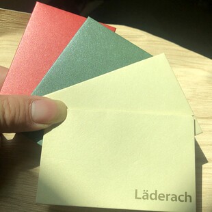 西式迷你小信封VIP银行卡套对折卡片收纳卡会员卡身份证定制LOGO