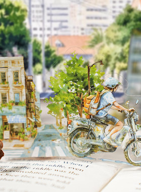 生活观察日记PET贴纸手帐造景贴