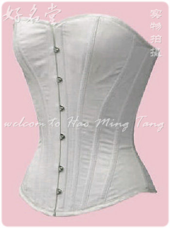 Corset出口缎面塑型钢骨长款女束身衣纤瘦腰收腹束腰封短马甲欧美