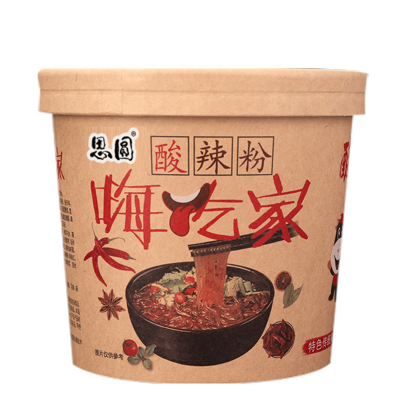 【思圆】嗨吃家网红酸辣粉6桶