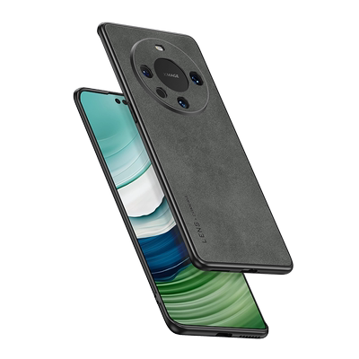 适用华为mate80羊巴皮手机壳