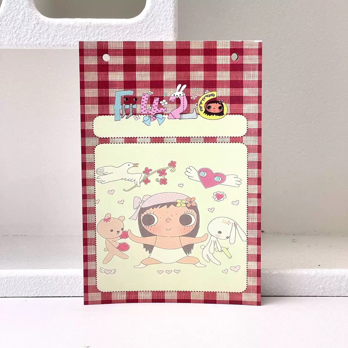 A5按扣板夹替芯小方块手账本彩页便签本口袋本拍纸本